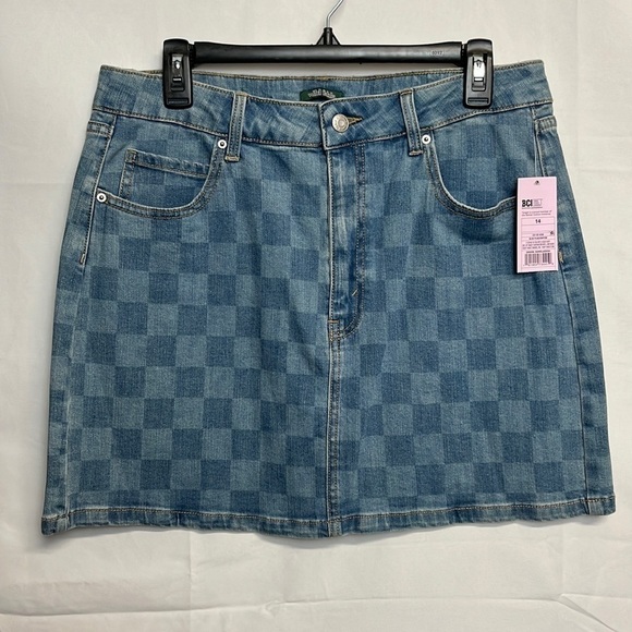 wild fable Dresses & Skirts - Wild fable blue plaid mini skirt